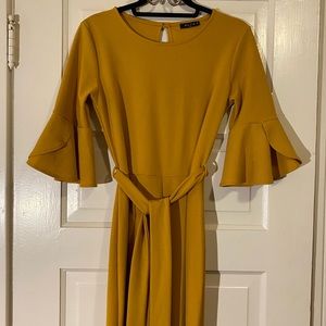 Amazing mustard jumpsuit
